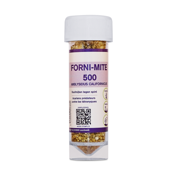 Forni-Mite Predatory mite against Spider mites (high temperature/low humidity 500 to 25000stk