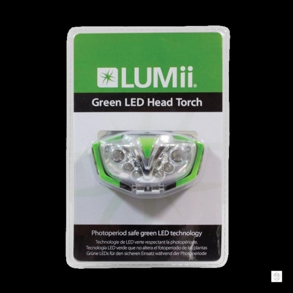 LUMii Green LED Head Torch