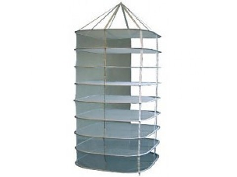 Drying rack net square 80x80cm 8 layers